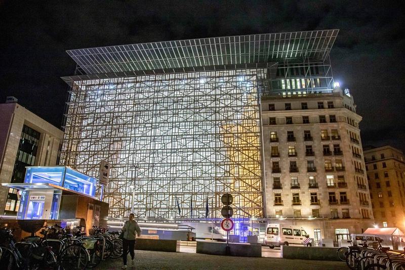 Clădirea Europa din Bruxelles, Foto: Nicolas Economou/NurPhoto / Shutterstock Editorial / Profimedia