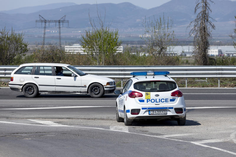 Mașină a poliției bulgare, Foto: DreamsTime