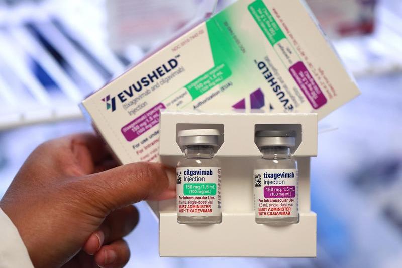 Evusheld, un tratatement anti-Covid-19 dezvoltat de AstraZeneca, Foto: Chris Sweda / Zuma Press / Profimedia