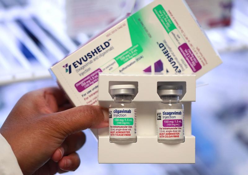 Evusheld, un tratatement anti-Covid-19 dezvoltat de AstraZeneca, Foto: Chris Sweda / Zuma Press / Profimedia