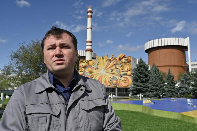 Directorul centrale nucleare ucrainene Pivdennoukrainsk, Igor Polovici, Foto: Genya Savilov / AFP / Profimedia Images