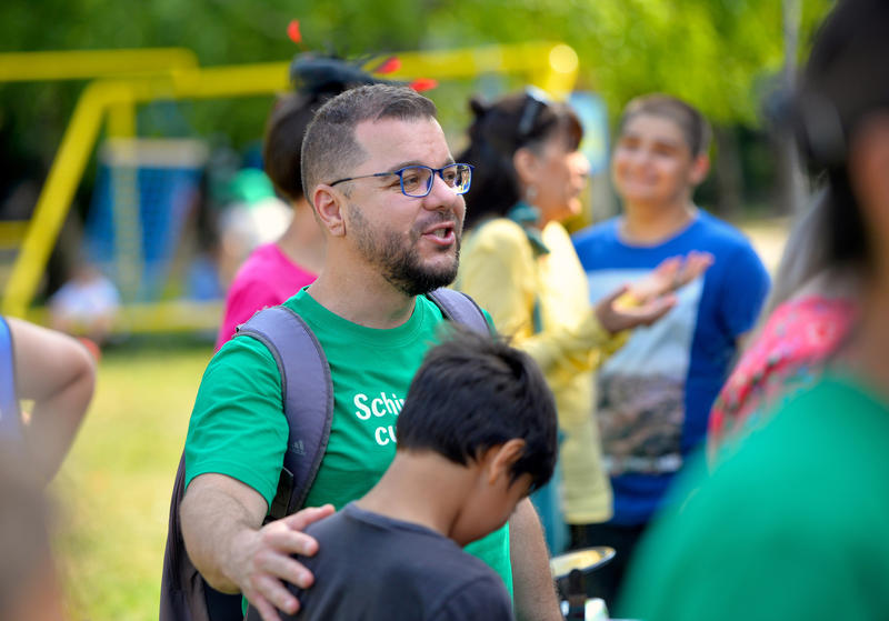 Voluntari pentru copii din centrele de plasament, Foto: Ajungem MARI