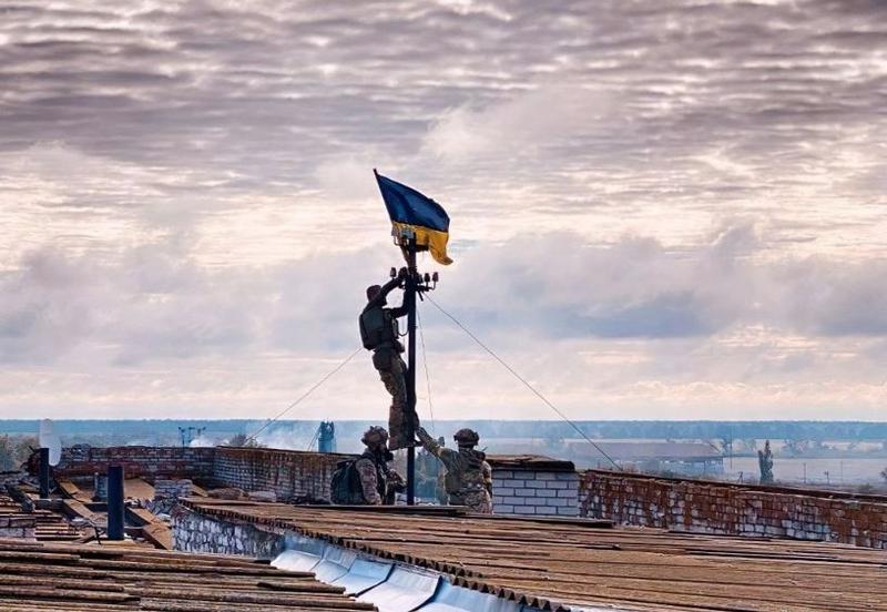 Localitate recucerită de forțele ucrainene, Foto: Facebook / Kyrylo Tymoshenko