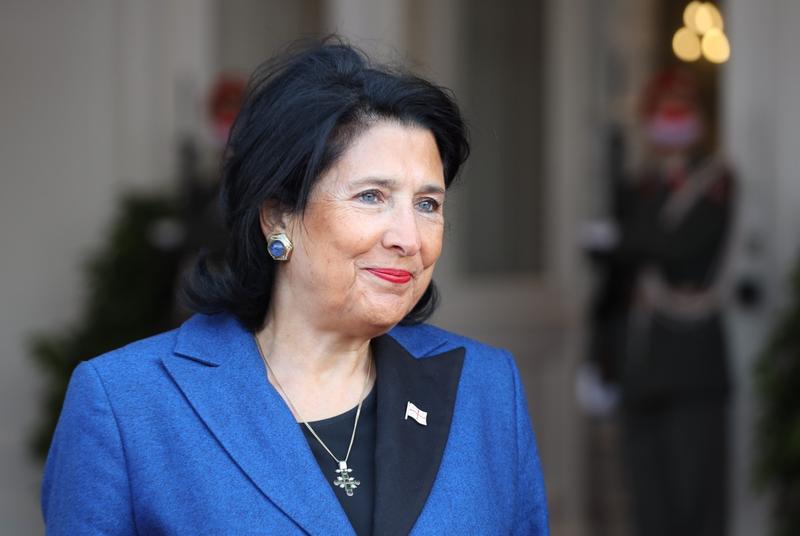 Salome Zourabichvili, președintele Georgiei, Foto: Karl Schoendorfer / Shutterstock Editorial / Profimedia