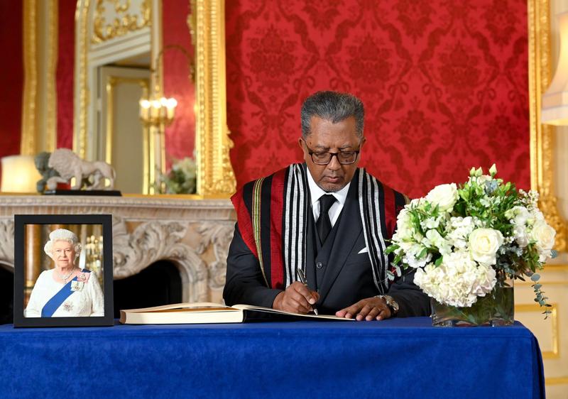 Ministrul de Externe Richard Randriamandrato a reprezentat Madagascarul la funeraliile reginei Elisabeta a II-a, Foto: PA Images / Alamy / Alamy / Profimedia