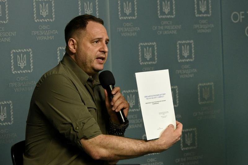 Andrii Yermak, Foto: Ruslan Kaniuka/Ukrinform/NurPhoto / Shutterstock Editorial / Profimedia