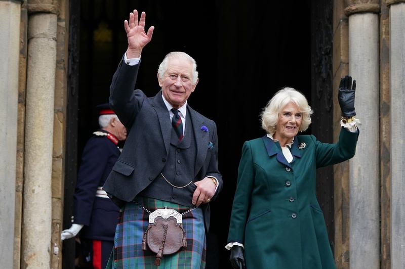 ​Regele Charles al III-lea şi regina consoartă Camilla , Foto: Andrew Milligan / PA Images / Profimedia