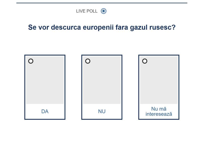 Referendum TVR - sondaj despre gazul rusesc, Foto: Hotnews