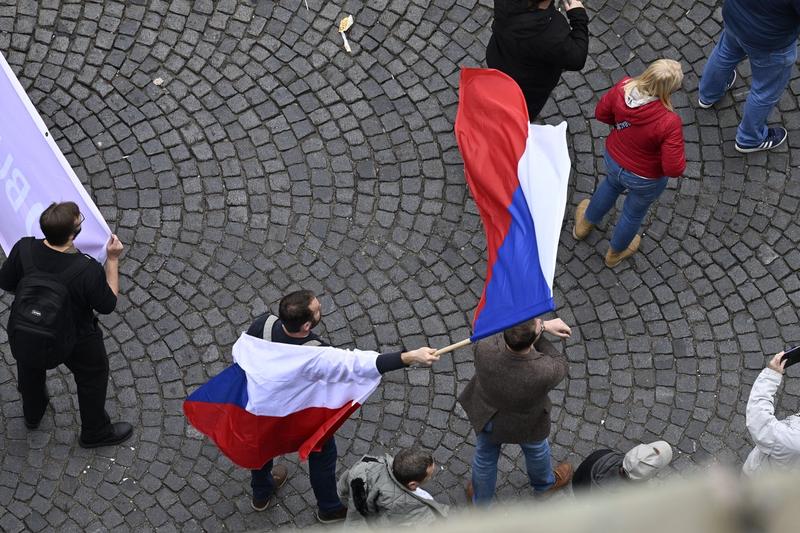Manifestație la Praga, Foto: Říhová Michaela / ČTK / Profimedia