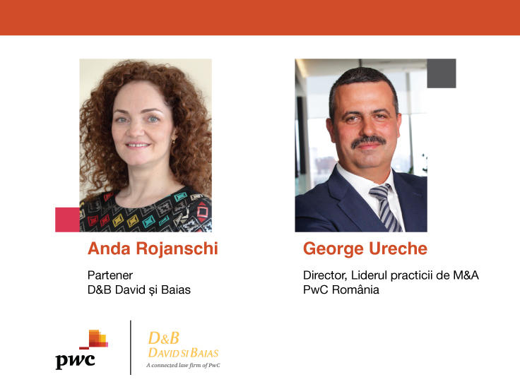 Anda Rojanschi, George Ureche, Foto: PwC România