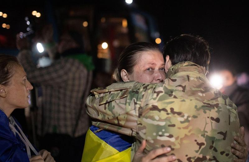 Prizonieri ucraineni eliberati, Foto: UPI / Alamy / Alamy / Profimedia