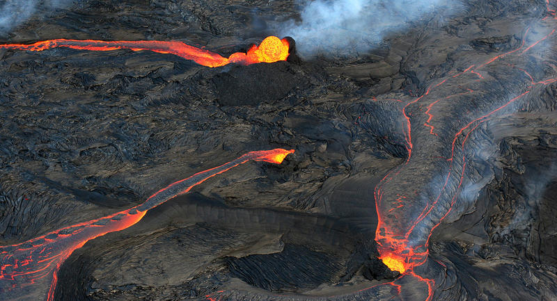 Scurgeri de lava la vulcanul Mauna Loa, Foto: Tim Wright / The Mega Agency / Profimedia Images