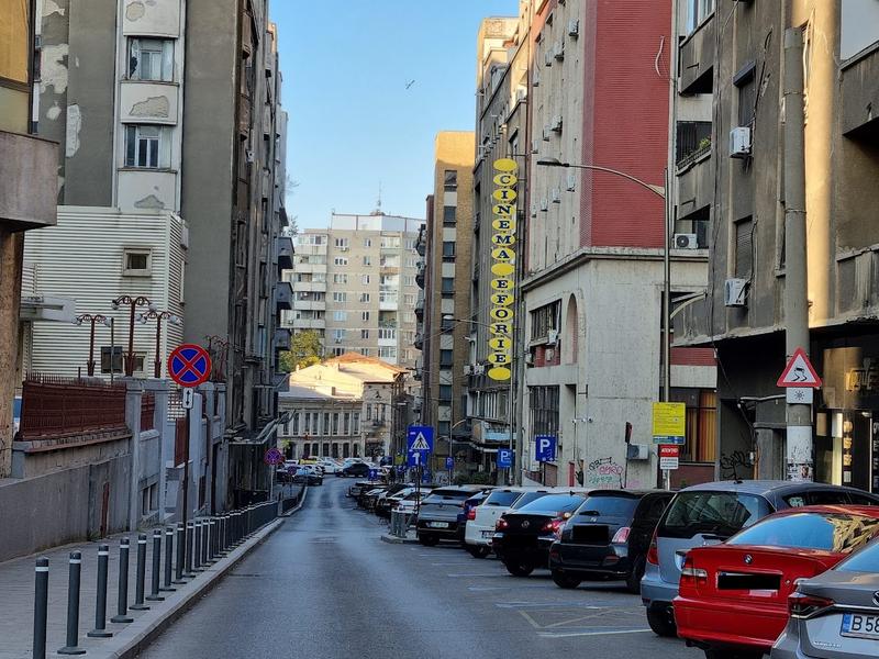 Parcare în centrul Bucureștiului, Foto: Hotnews