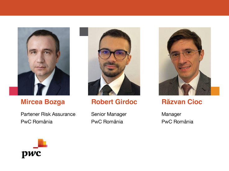 Mircea Bozga, Robert Girdoc, Răzvan Cioc, Foto: PwC România