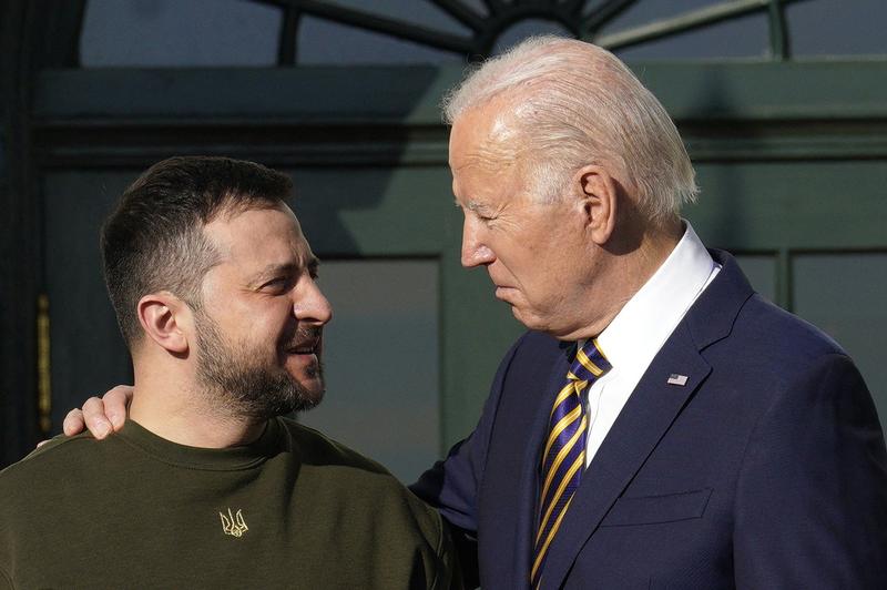 Volodimir Zelenski și Joe Biden, Foto: Gripas Yuri/ABACA / Shutterstock Editorial / Profimedia