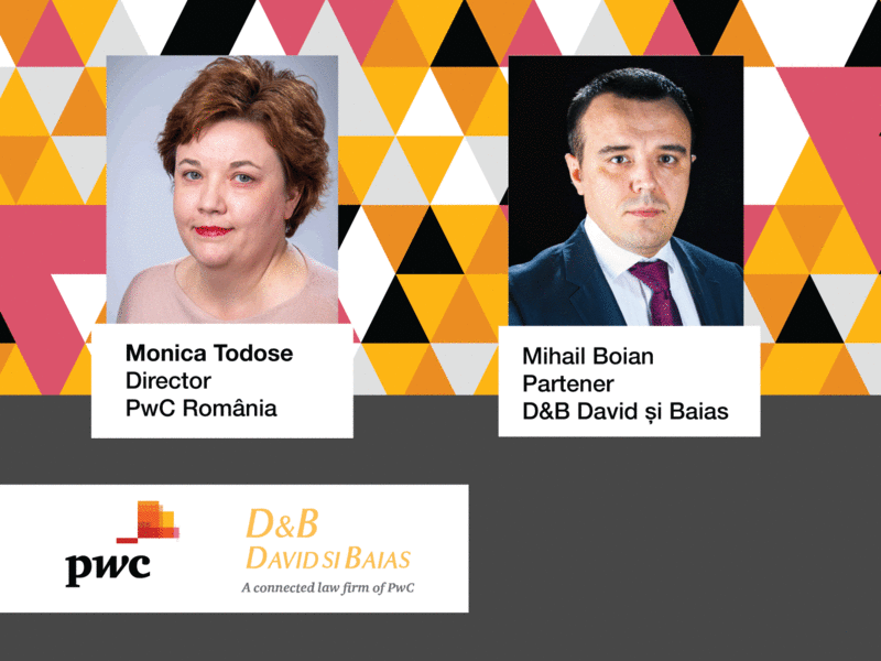 Monica Todose, Mihail Boian, Foto: PwC România
