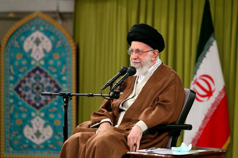 Ayatollahul Ali Khamenei, liderul suprem al Iranului, Foto: Office of the Iranian Supreme Leader / AP / Profimedia