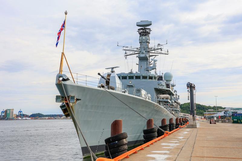 Fregata HMS Portland, Foto: Tor Erik Schrøder / NTB Scanpix / Profimedia