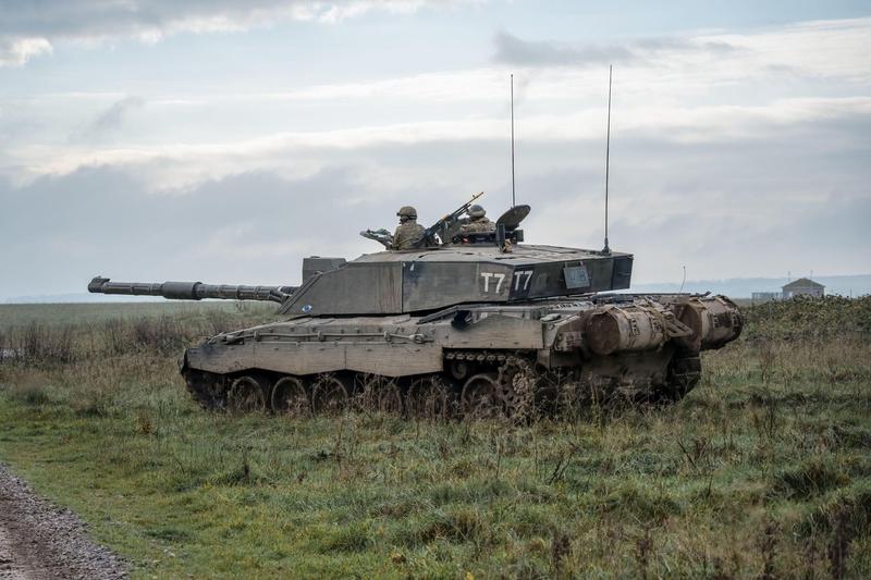 Tancul britanic Challenger 2, Foto: Martin Hibberd / Alamy / Alamy / Profimedia