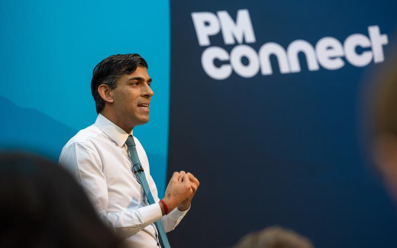 premierul britanic Rishi Sunak, Foto: Simon Walker / Avalon / Profimedia Images