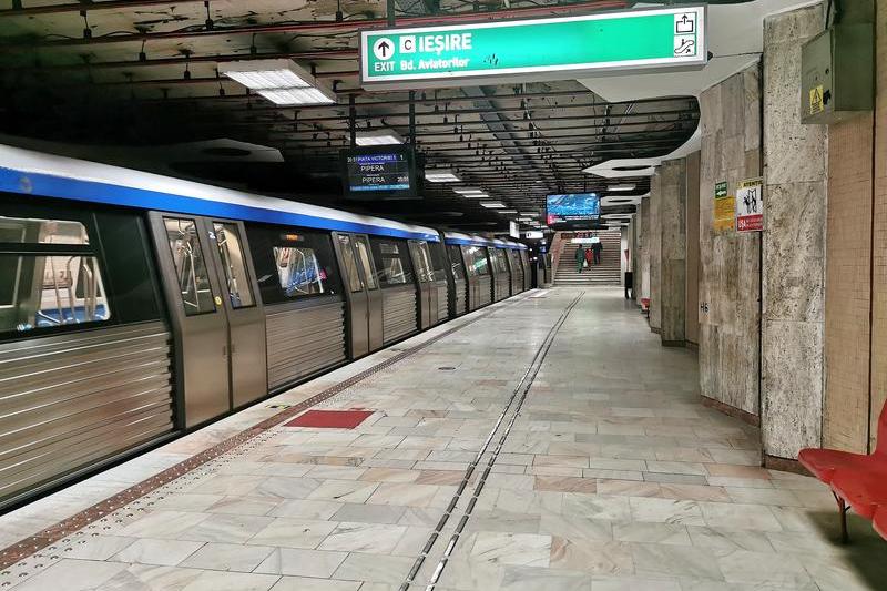 Statie de metrou în Bucuresti , Foto: Adrian Ilincescu/ HotNews