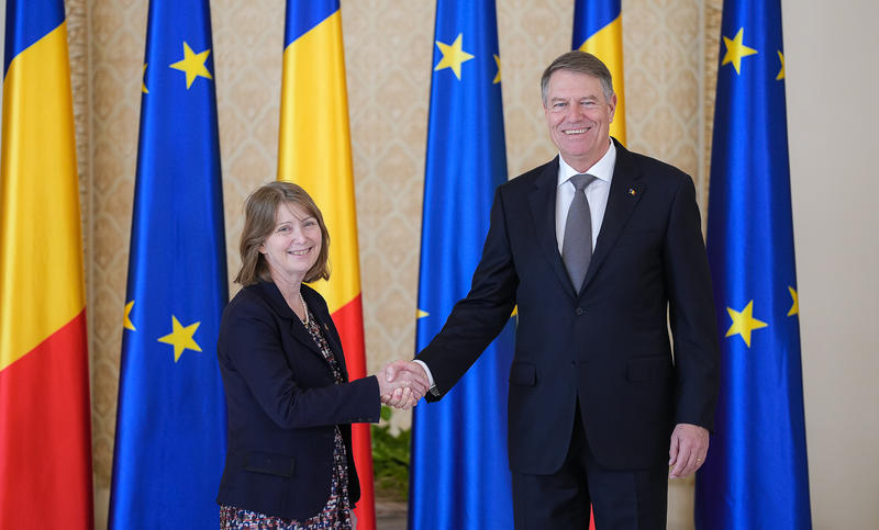 Kathleen Kavalec, Ambasadoarea SUA în România, Foto: Presidency.ro