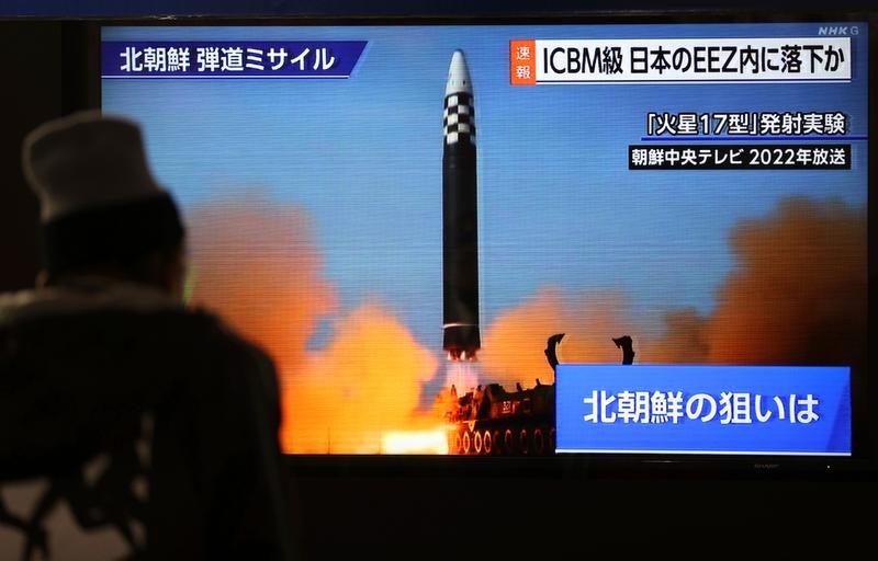 Racheta balistica lansata de Coreea de Nord, Foto: Yuki Kurose / AP / Profimedia