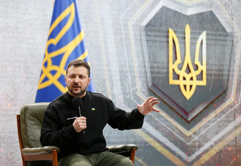 Volodimir Zelenski, Foto: Vladimir Sindeyeve/NurPhoto / Shutterstock Editorial / Profimedia