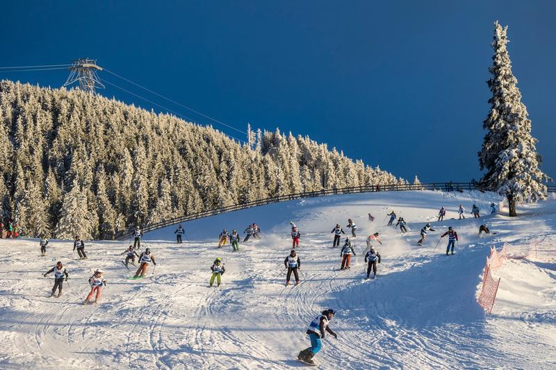 Schi în Poiana Brașov, Foto: Attila Szabo / AFP / Profimedia