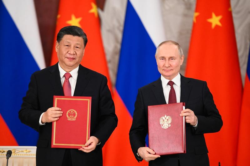 Xi Jinping si Vladimir Putin, Foto: Vladimir Astapkovich / Associated Press / Profimedia Images