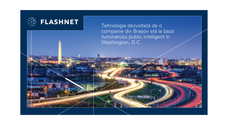 Tehnologia dezvoltată de o companie din Brașov stă la baza iluminatului public inteligent în Washington, D.C., Foto: Flashnet
