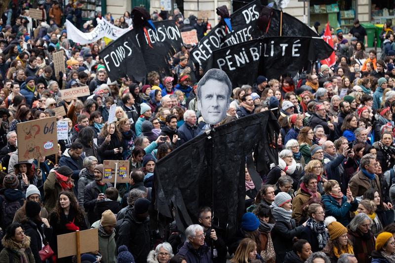 Grevă și proteste în toată Franţa, Foto: Lafargue Raphael/ABACA / Shutterstock Editorial / Profimedia