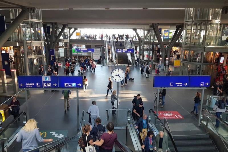 Gara Berlin Hbf, Foto: Vlad Barza / HotNews.ro