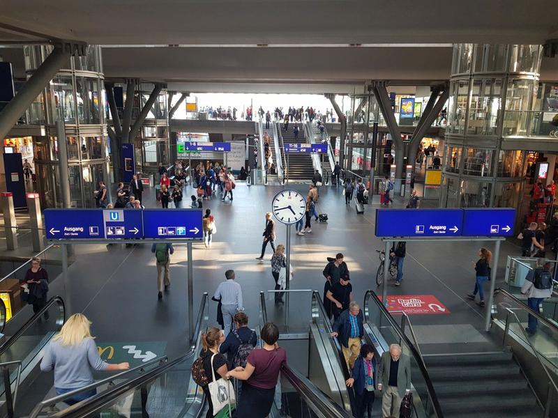 Gara Berlin Hbf, Foto: Vlad Barza / HotNews.ro