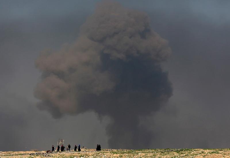 Lovitura impotriva ISIS in Siria, Foto: Khalid Mohammed / Associated Press / Profimedia Images