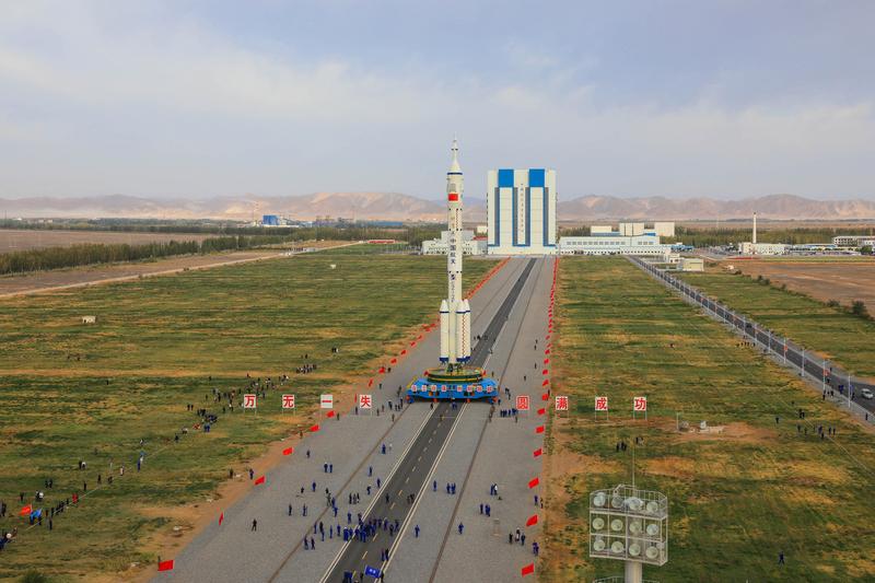 centrul de lansare Jiuquan din China, Foto: STR / AFP / Profimedia