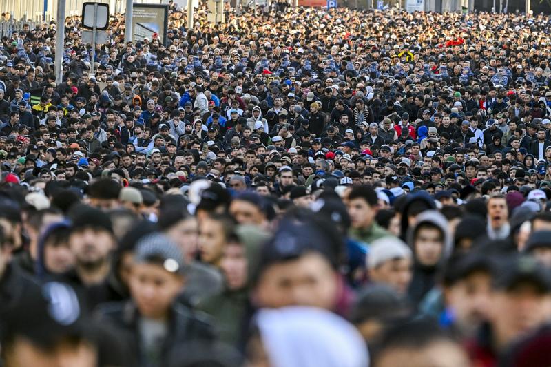 Eid al-Fitr sarbatorit la Moscova, Foto: Sefa Karacan / AFP / Profimedia Images