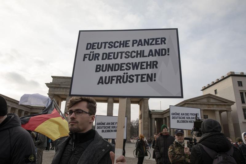 Manifestație a Junge Alternative la Berlin, Foto: Michael Kuenne/PRESSCOV / Shutterstock Editorial / Profimedia
