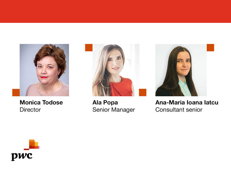 Monica Todose, Ala Popa și Ana-Maria Ioana Iatcu , Foto: PwC România