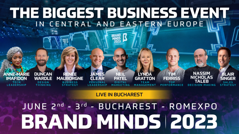 Tim Ferriss, Nassim N. Taleb și James Clear pentru prima oară pe aceeași scenă, în România, Foto: Brand Minds