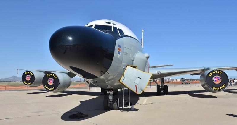 Avion de supraveghere RC-135V Rivet Joint , Foto: Michael Fitzsimmons / Alamy / Alamy / Profimedia