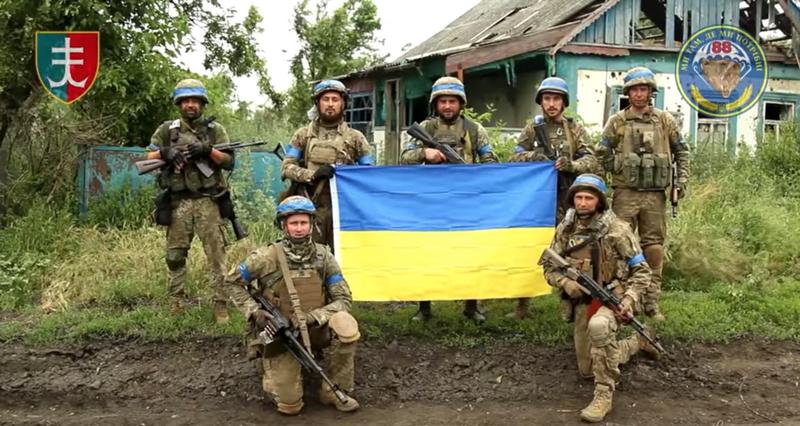 Război în Ucraina: Forțele ucrainene au recucerit localități ocupate de ruși, Foto: Mihail Ostrogradski 35th Brigade / AFP / Profimedia