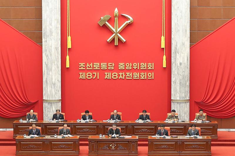 Reuniune a Comitetului Central al Partidului Muncitorilor din Coreea de Nord, Foto: KCNA via KNS / AP / Profimedia