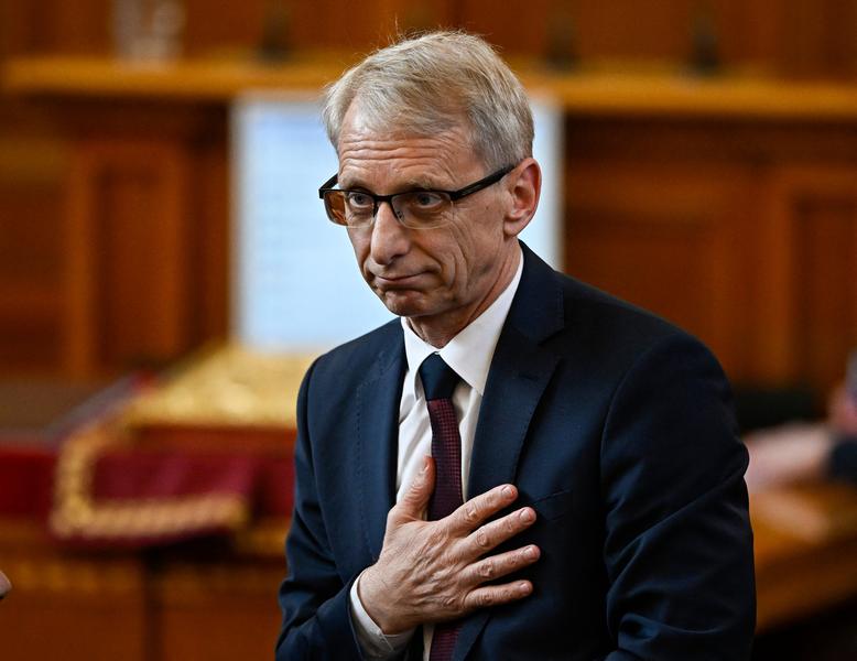 Fostul premier bulgar Nikolai Denkov, Foto: Nikolay DOYCHINOV / AFP / Profimedia