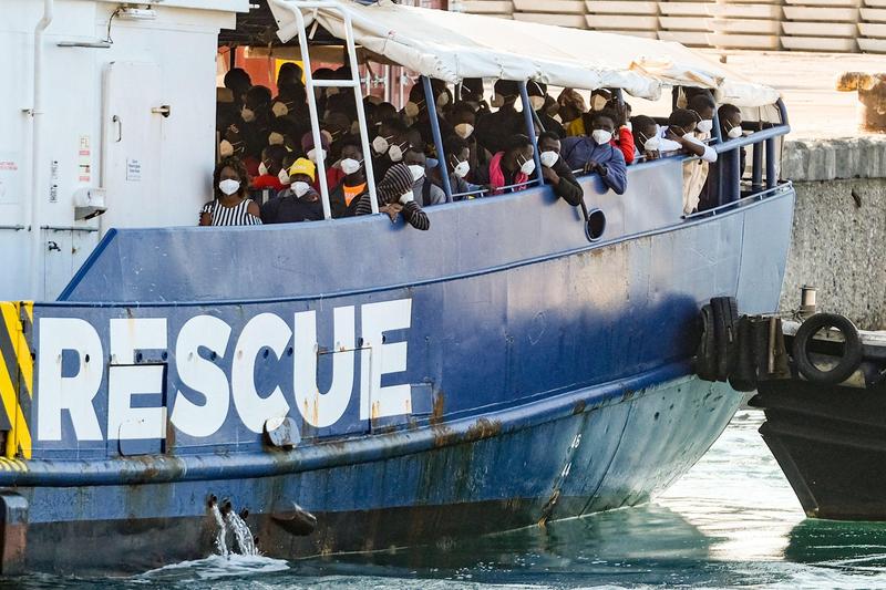 Migranti salvati in Marea Mediterana, Foto: Antonio Balasco / Alamy / Profimedia Images
