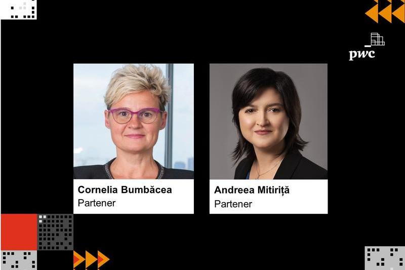 Cornelia Bumbăcea, Andreea Mitiriță, Foto: PwC România