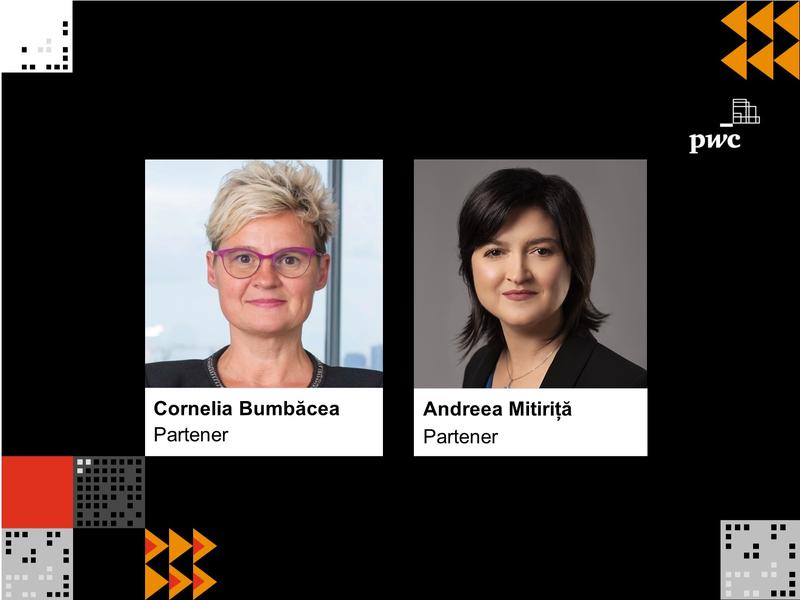 Cornelia Bumbăcea, Andreea Mitiriță, Foto: PwC România