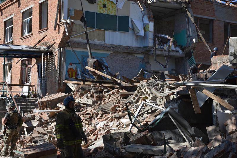 Război în Ucraina: Un bombardament rusesc a ucis mai multe persoane la Orihiv, Foto: Andriy Andriyenko / AP / Profimedia