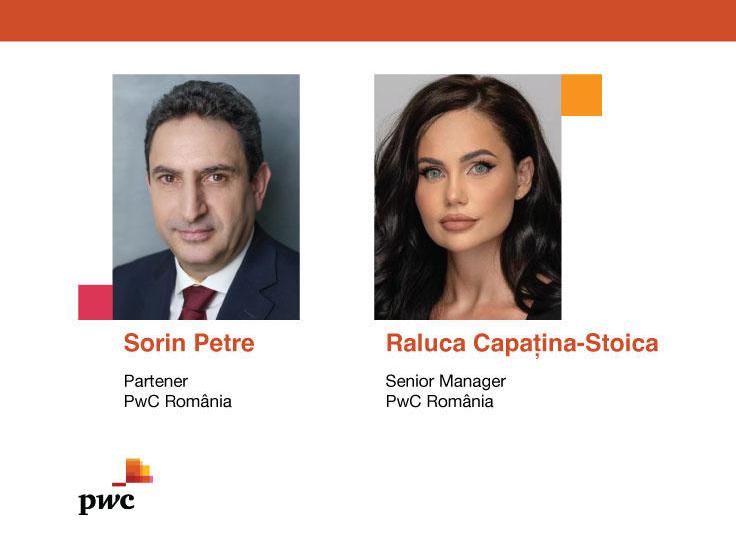 Sorin Petre, Raluca Capațina-Stoica, Foto: PwC România