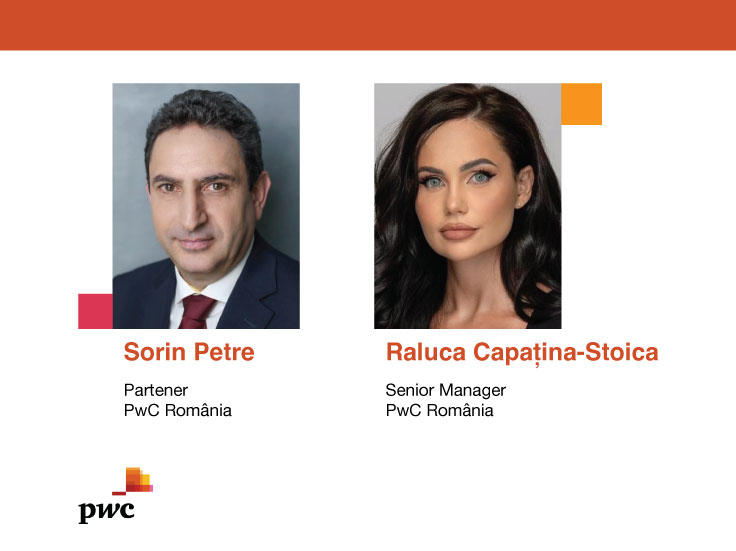 Sorin Petre, Raluca Capațina-Stoica, Foto: PwC România